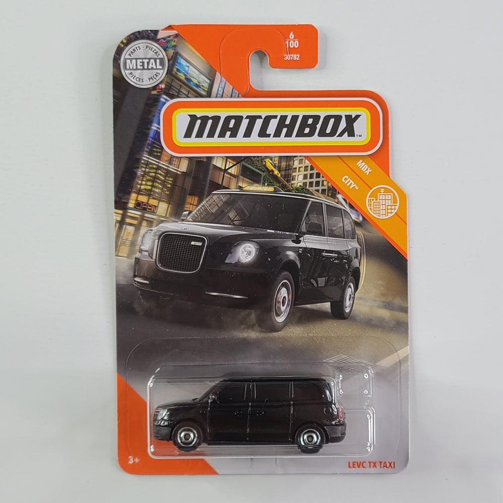 Matchbox - LEVC TX Taxi (Metalflake Black)