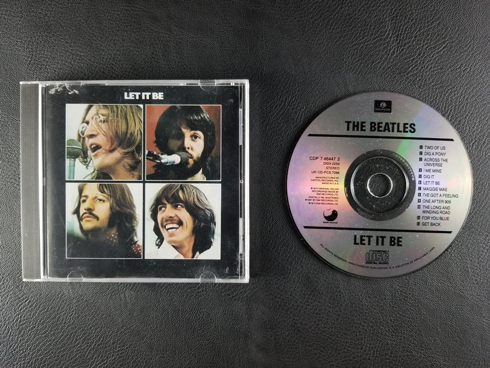 The Beatles - Let It Be (1987, CD)