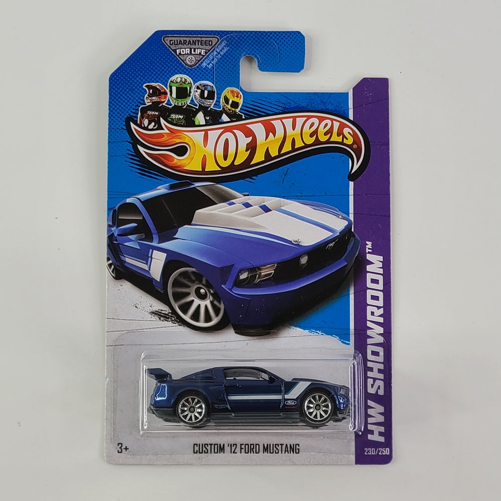 Hot Wheels - Custom '12 Ford Mustang (Metallic Blue)