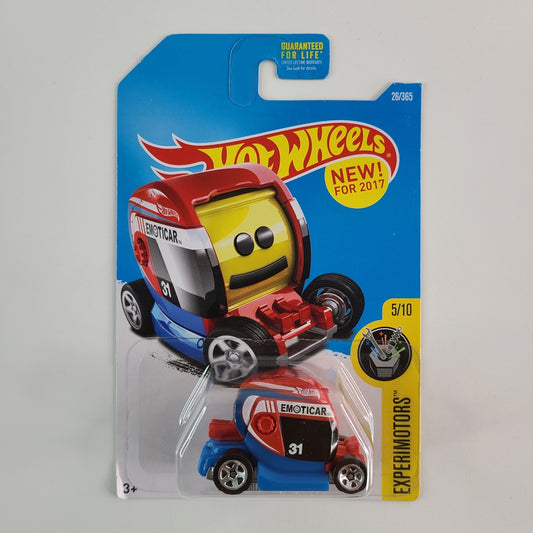 Hot Wheels - Emoticar (Red) [Experimotors Mini Collection (2017) - 5/10] [New for 2017]