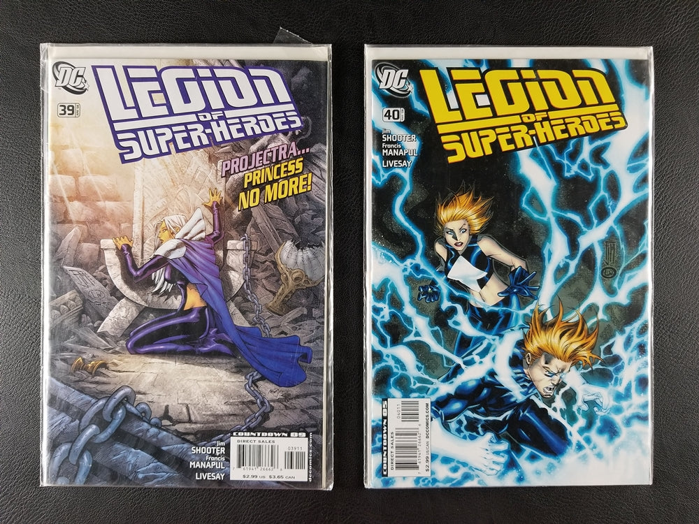 Legion of Super-Heroes [5th Series] #37-47 Set (DC, 2008)