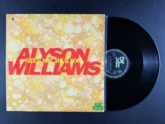 Alyson Williams - She's Not Your Fool (1991, 12'' Single)