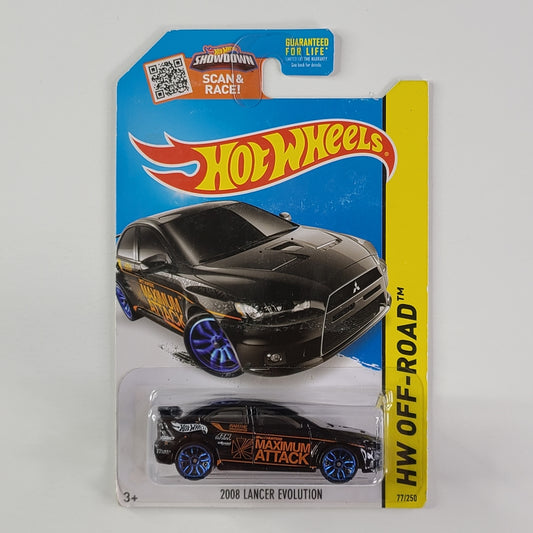 Hot Wheels - 2008 Lancer Evolution (Black)