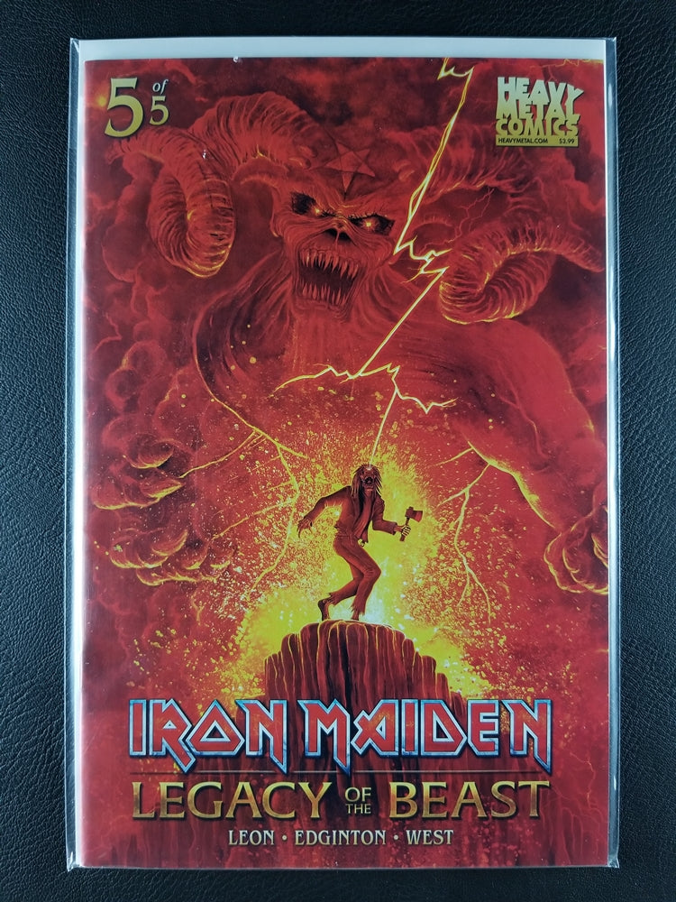 Iron Maiden: Legacy of the Beast #5C (Heavy Metal, June 2018)
