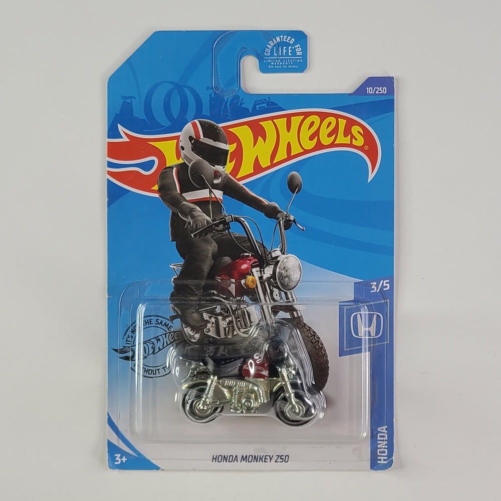 Hot Wheels - Honda Monkey Z50 (Burgundy Red)