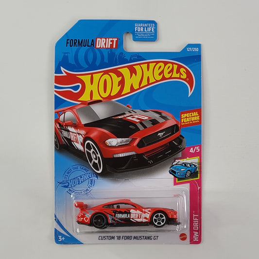 Hot Wheels - Custom '18 Ford Mustang GT (Red)