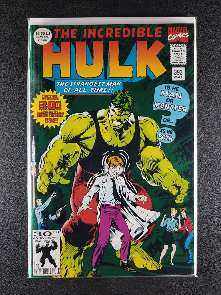 The Incredible Hulk [1st Series] #393 (Marvel, May 1992)