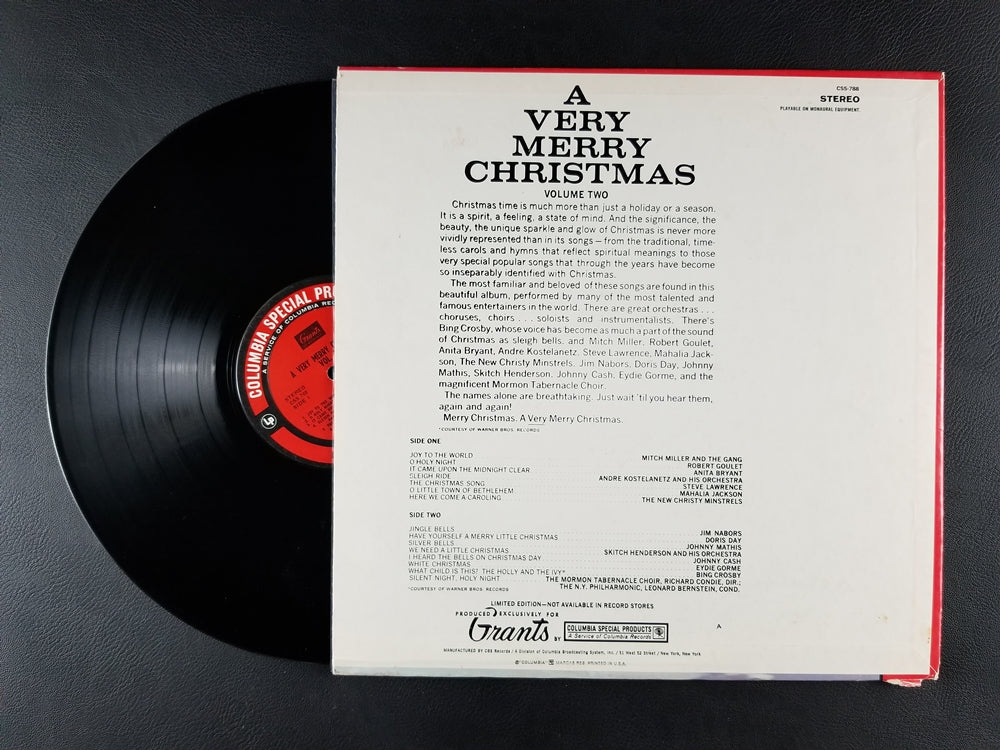 Various Artists - A Very Merry Christmas Volume 2 (1968, LP)