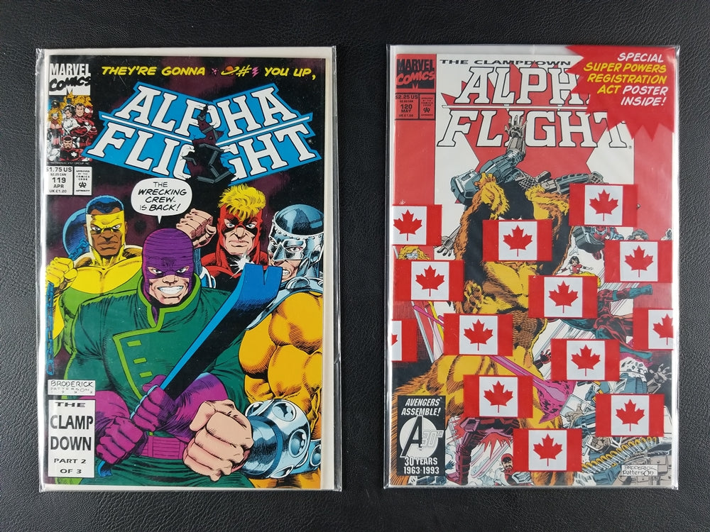 Alpha Flight [1st Series] #109-120 Set (Marvel, 1992-93)