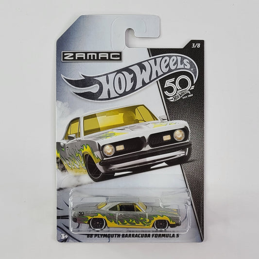 Hot Wheels - '68 Plymouth Barracuda Formula S (ZAMAC) [Walmart Exclusive]