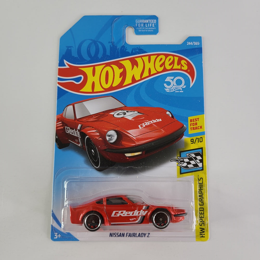 Hot Wheels - Nissan Fairlady Z (Red) – Throwback Collectibles