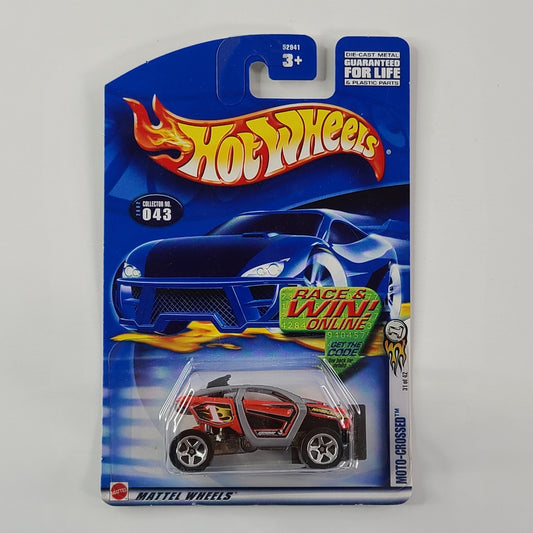 Hot Wheels - Moto-Crossed (Red) [2002 First Editions - 31/42]