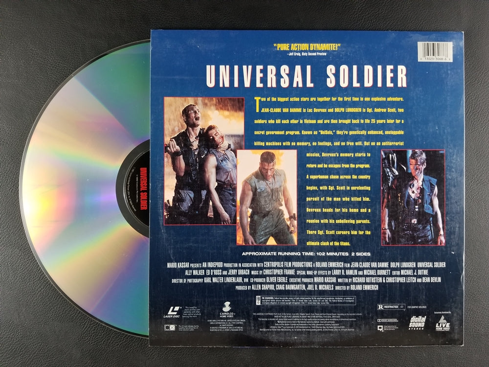 Universal Soldier (1992, Laserdisc)