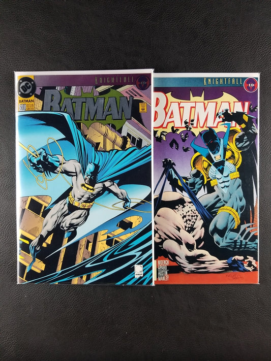 Batman #500D & 500U Set (DC, October 1993)