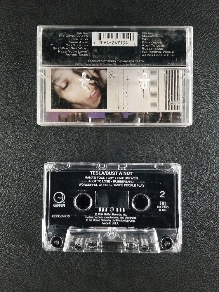 Tesla - Bust a Nut (1993, Cassette)