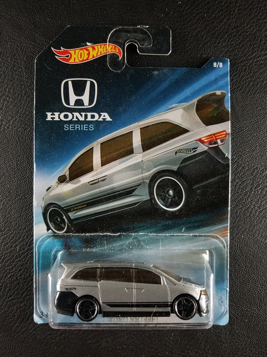 Hot Wheels - Honda Odyssey (Silver) [8/8 - 2018 HW Honda 70th Anniversary]