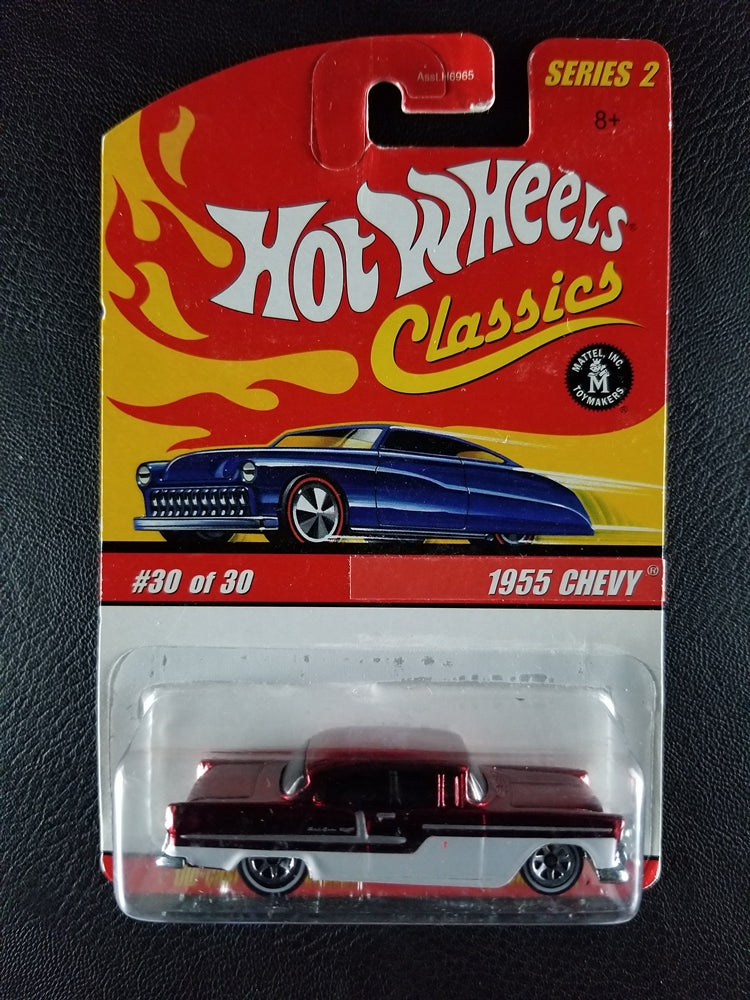 Hot Wheels Classics - 1955 Chevy (Red/White) [30/30 - Series 2]