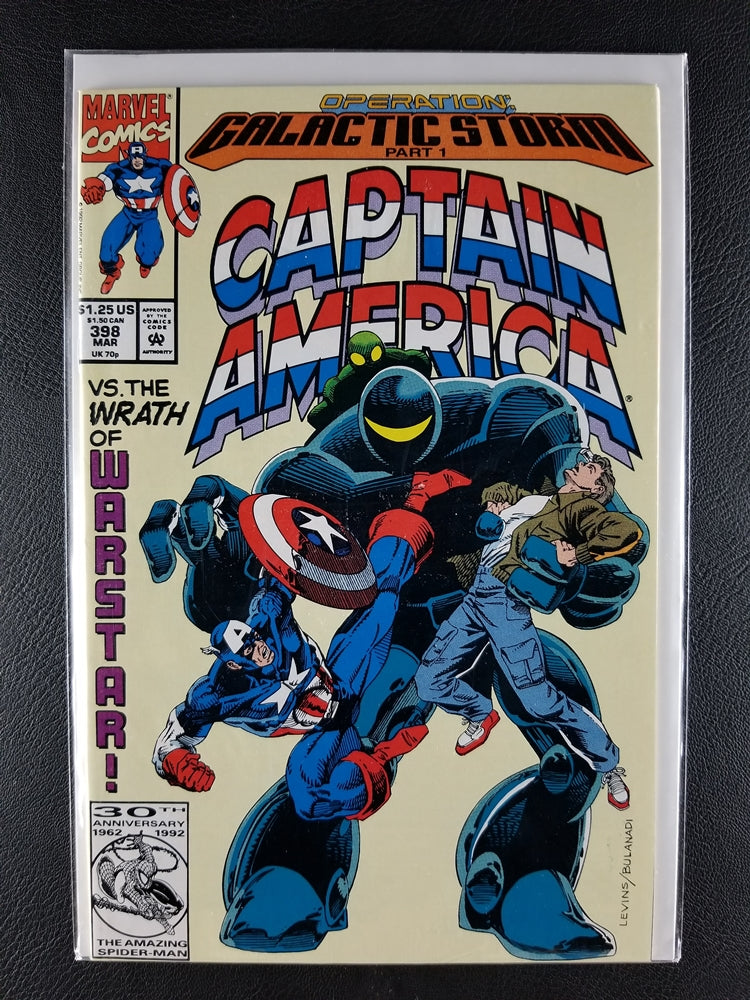 Captain America [1st Series] #398 (Marvel, March 1992)