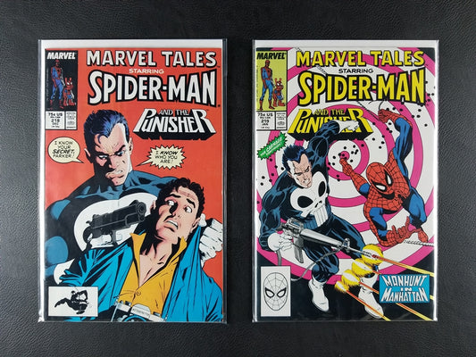 Marvel Tales [Spider-Man] #218 & 219 Set (Marvel, 1988-89)