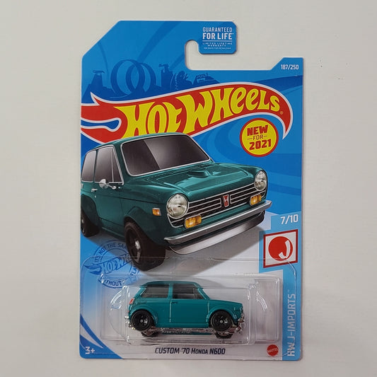 Hot Wheels - Custom '70 Honda N600 (Teal)