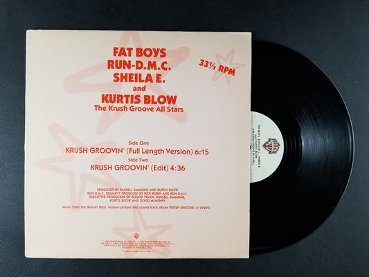 The Krush Groove All Stars - Krush Groovin' (1985, 12'' Single) [PROMO]