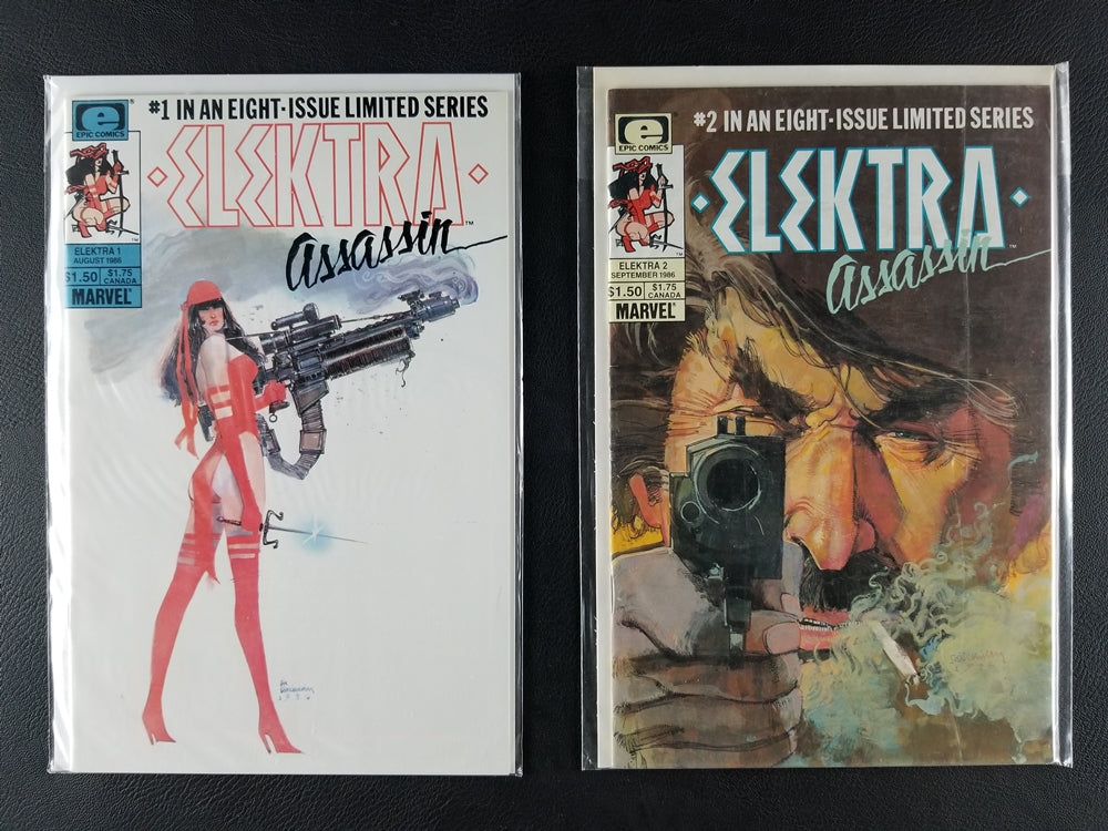 Elektra: Assassin #1-3 Set (Marvel, 1986)