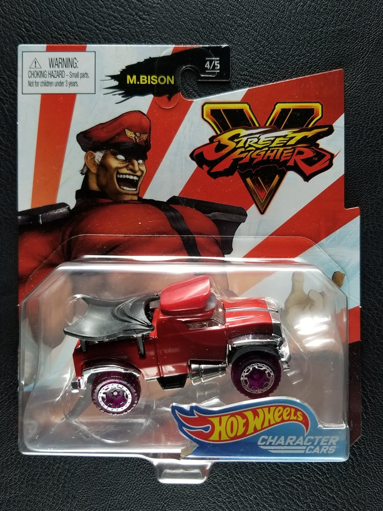 Hot Wheels Character Cars - M. Bison (Red) [Street Fighter]