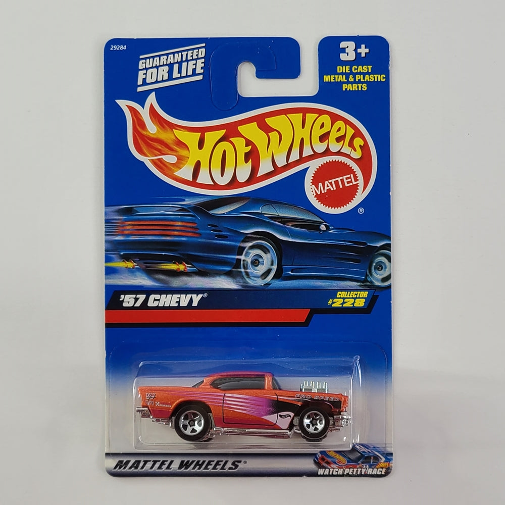 Hot Wheels - '57 Chevy (Metalflake Dark Orange)