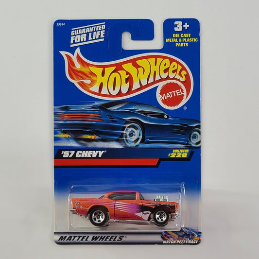 Hot Wheels - '57 Chevy (Metalflake Dark Orange)