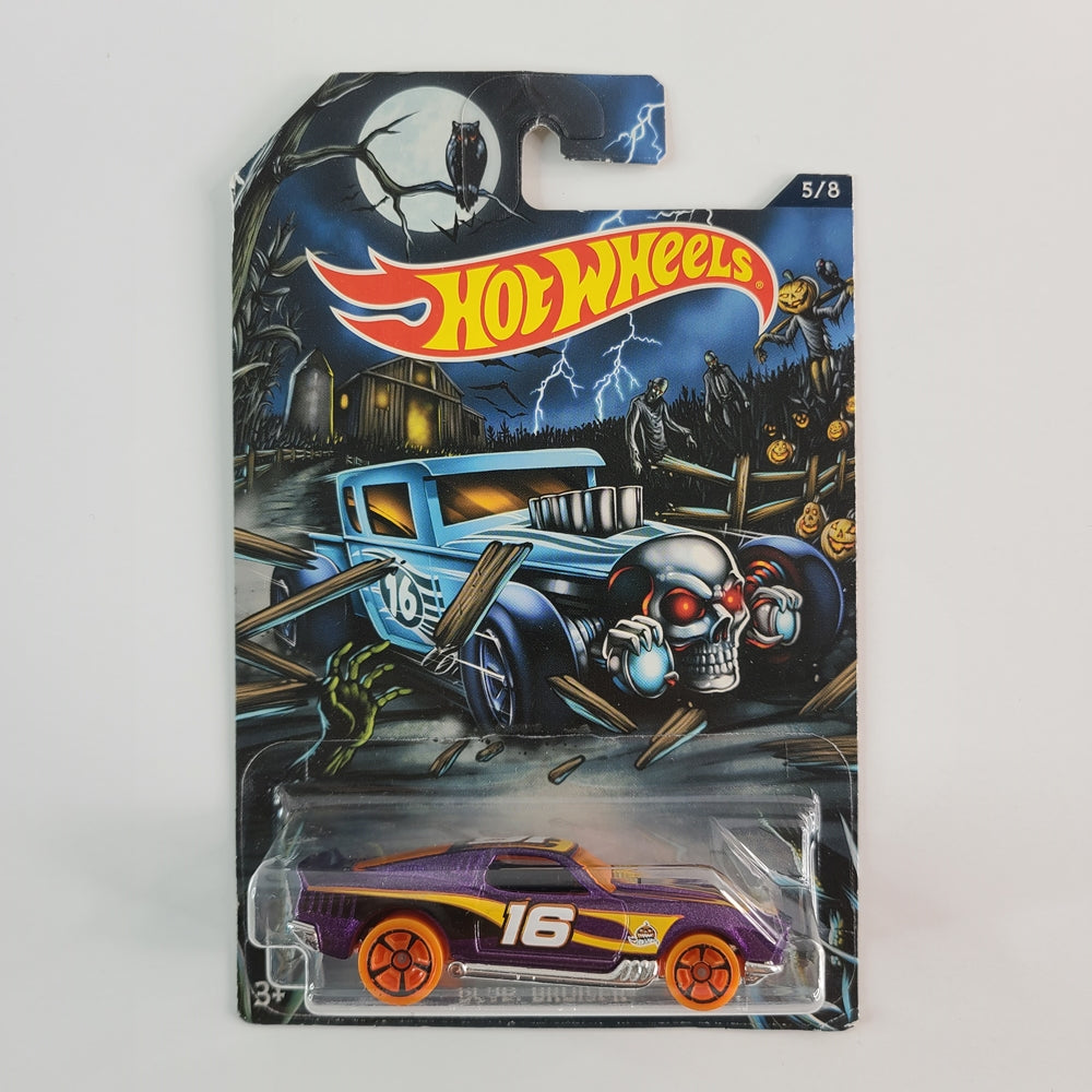 Hot Wheels - Blvd. Bruiser (Metalflake Purple) [Happy Halloween! Series (2016) - 5/8]