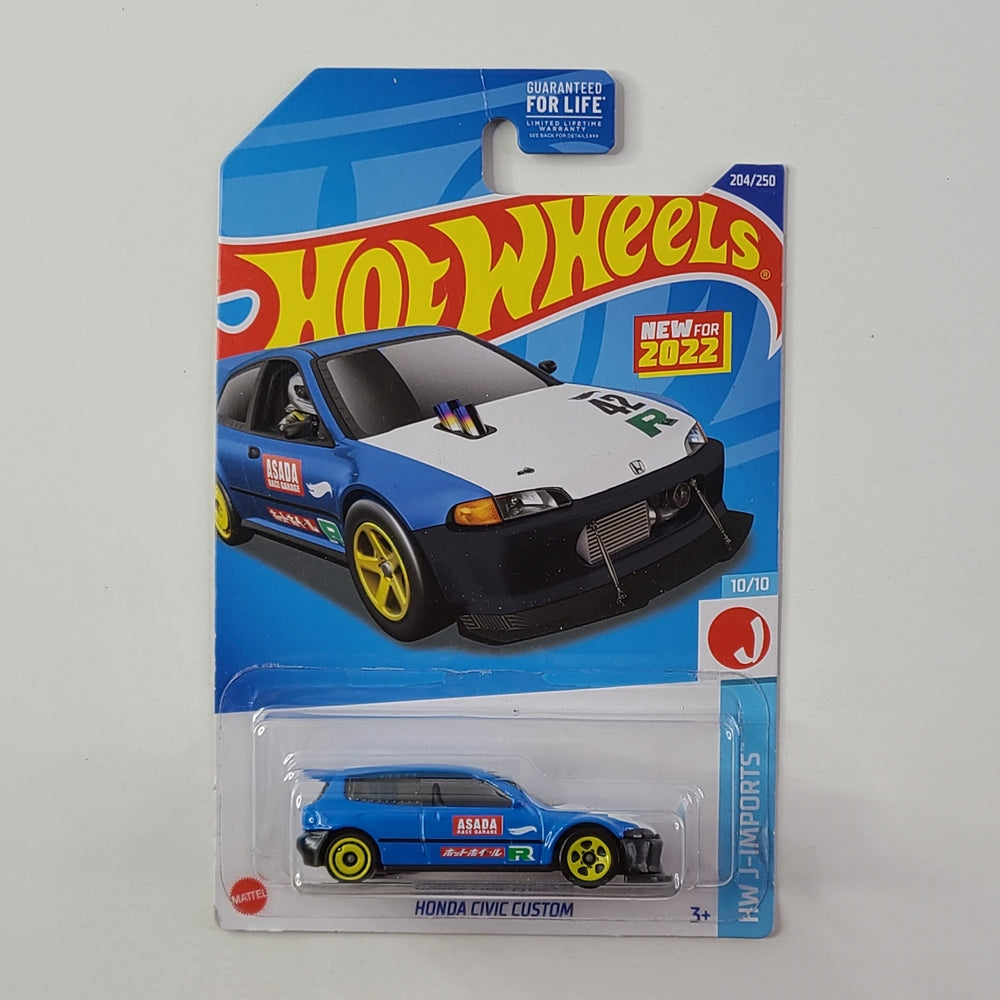 Hot Wheels - Honda Civic Custom (Sky Blue)