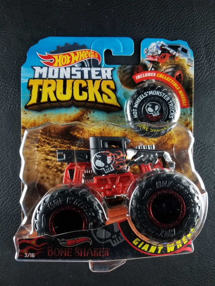 Hot Wheels Monster Trucks - Bone Shaker (Black) [3/16]