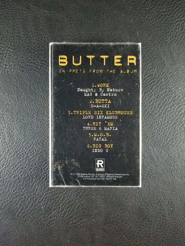 Various - Butter: Snippets from the Album (1998, Cassette) [Promo] [SEALED]