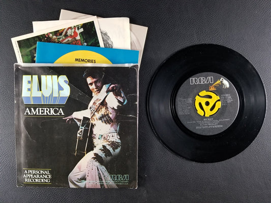 Elvis Presley - My Way / America the Beautiful (1977, 7'' Single)