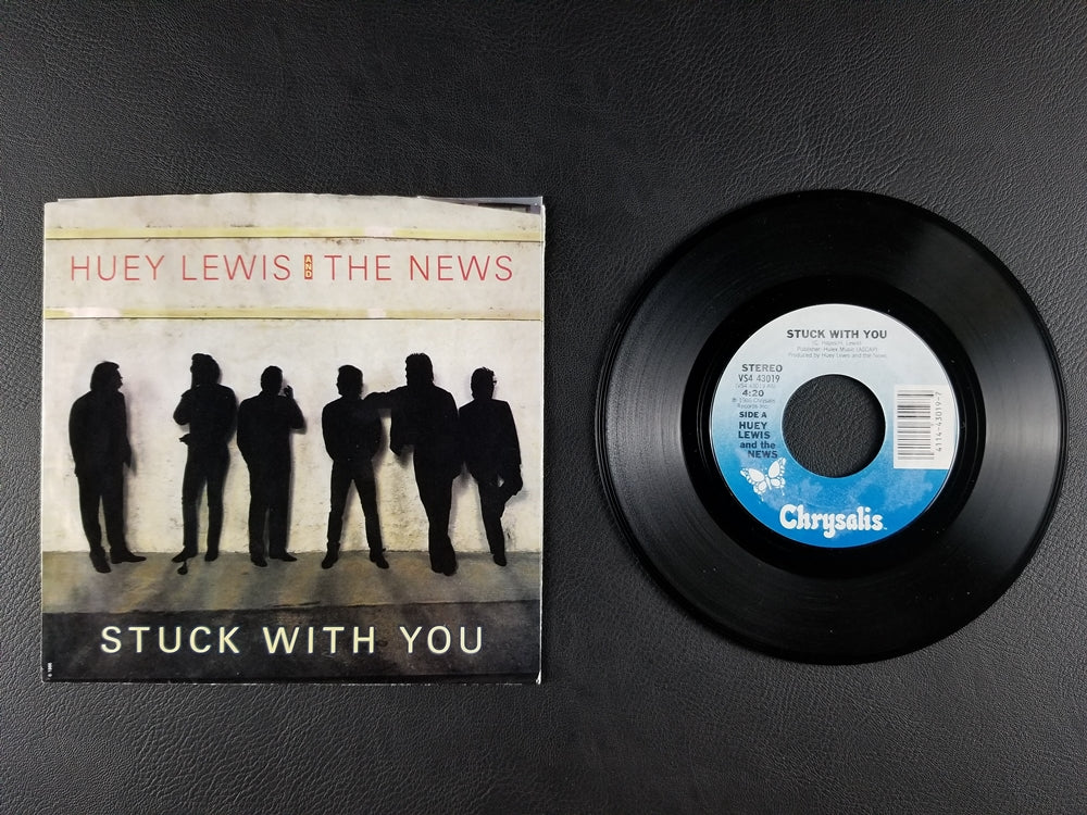 Huey Lewis and the News - Stuck With You (1986, 7'' Single)