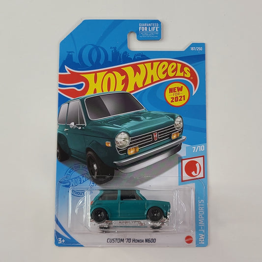 Hot Wheels - Custom '70 Honda N600 (Teal)