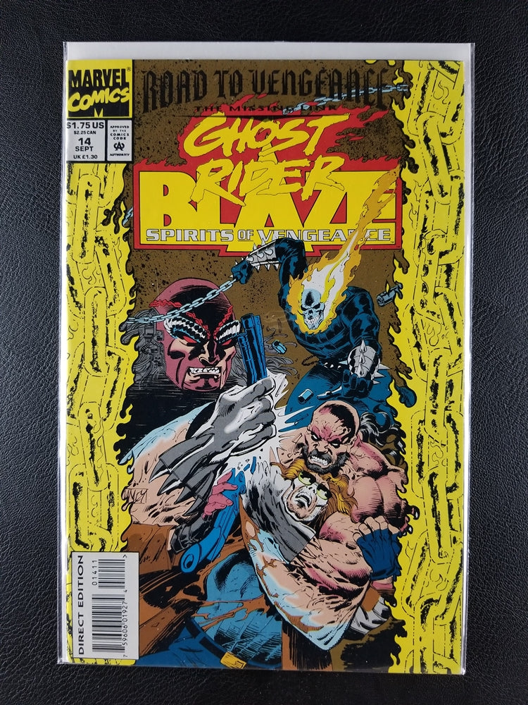 Ghost Rider/Blaze: Spirits of Vengeance #14 (Marvel, September 1993)