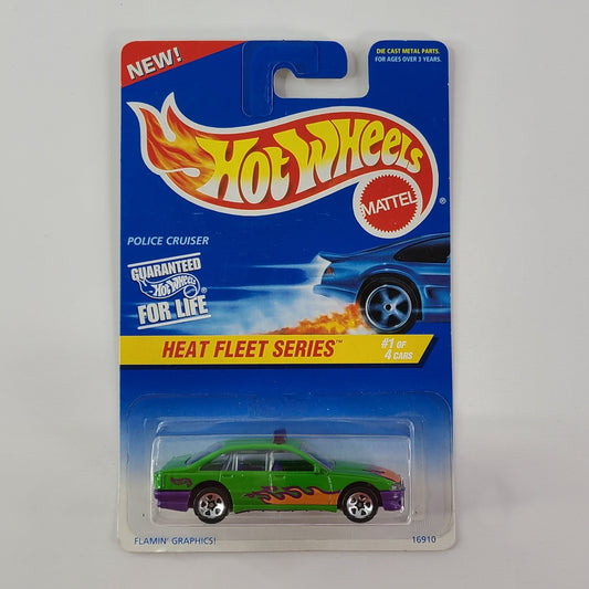 Hot Wheels - Police Cruiser (Green)