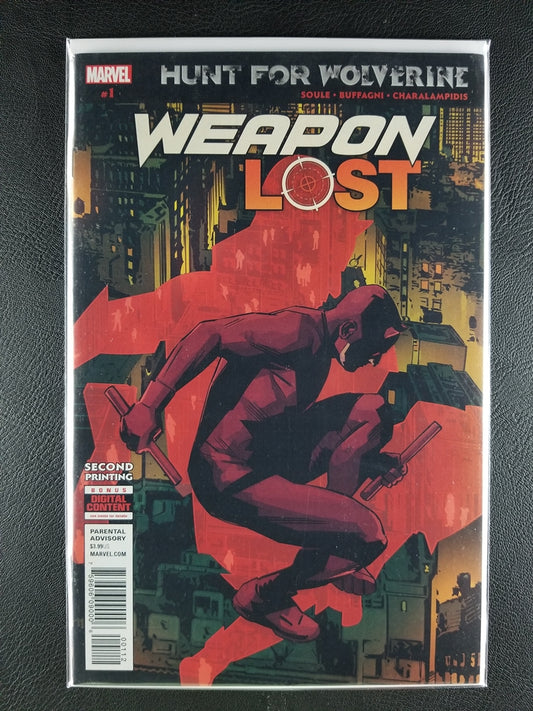 Hunt for Wolverine: Weapon Lost #1D (Marvel, August 2018)