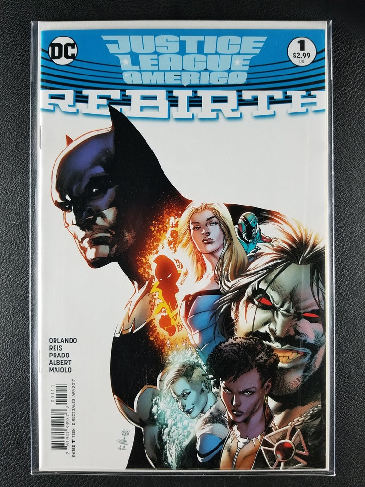 Justice League of America: Rebirth #1A (DC, April 2017)