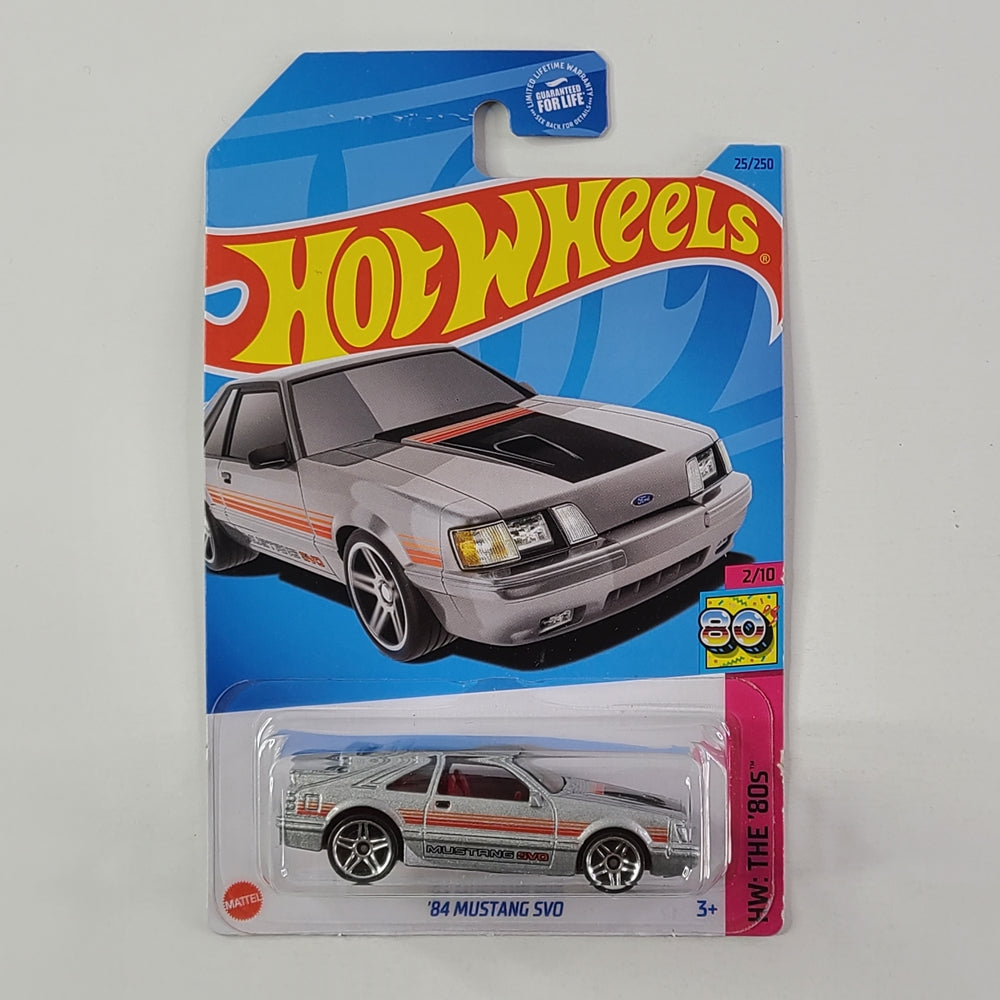 Hot Wheels - '84 Mustang SVO (Metallic Silver)