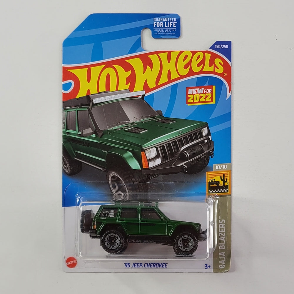 Hot Wheels - '95 Jeep Cherokee (Dark Green)