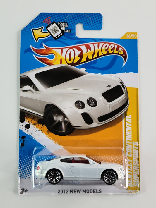 Hot Wheels - Bentley Continential Supersports (White)