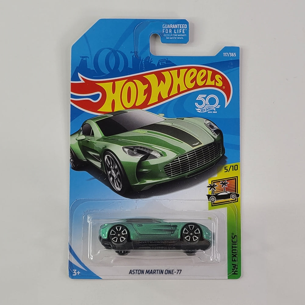 Hot Wheels - Aston Martin One-77 (Metallic Green)