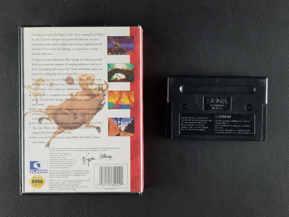 The Lion King (1994, Sega Genesis)