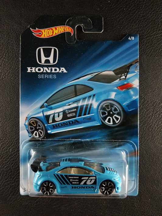 Hot Wheels - Honda Civic SI (Blue) [4/8 - 2018 HW Honda 70th Anniversary]