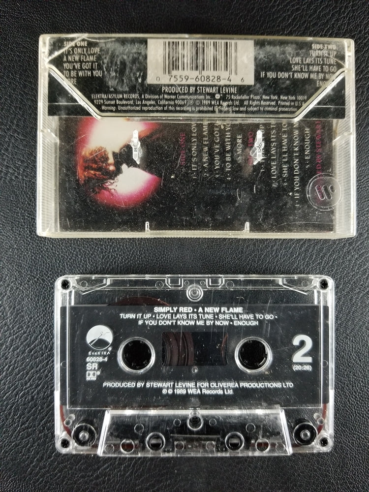 Simply Red - A New Flame (1989, Cassette)