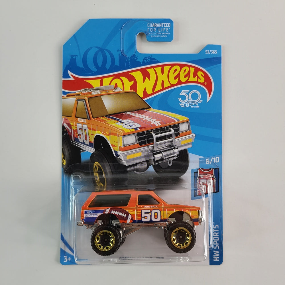 Hot Wheels - Chevy Blazer 4x4 (Orange) [HW Sports Mini Collection (2018) - 6/10]