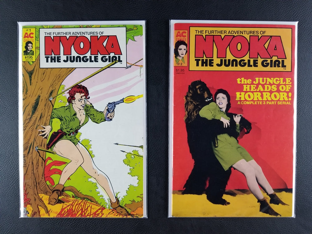 The Further Adventures of Nyoka the Jungle Girl #1-5 Set (AC Comics, 1988-89)