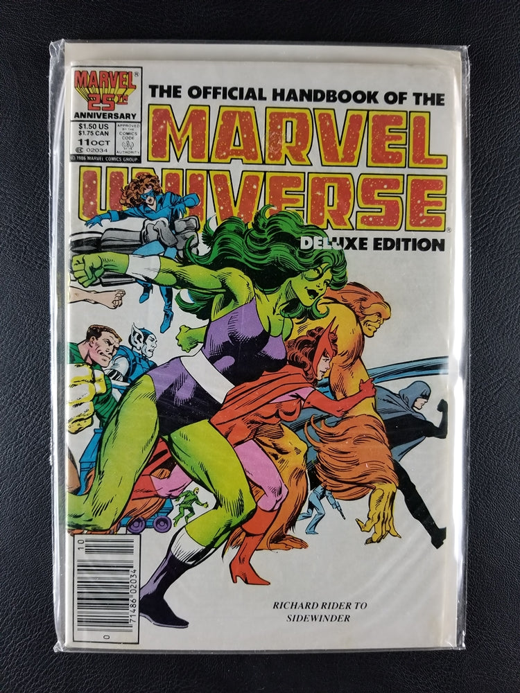 Official Handbook of the Marvel Universe [Deluxe Edition] (Newsstand Edition) #11 (Marvel, October 1986)